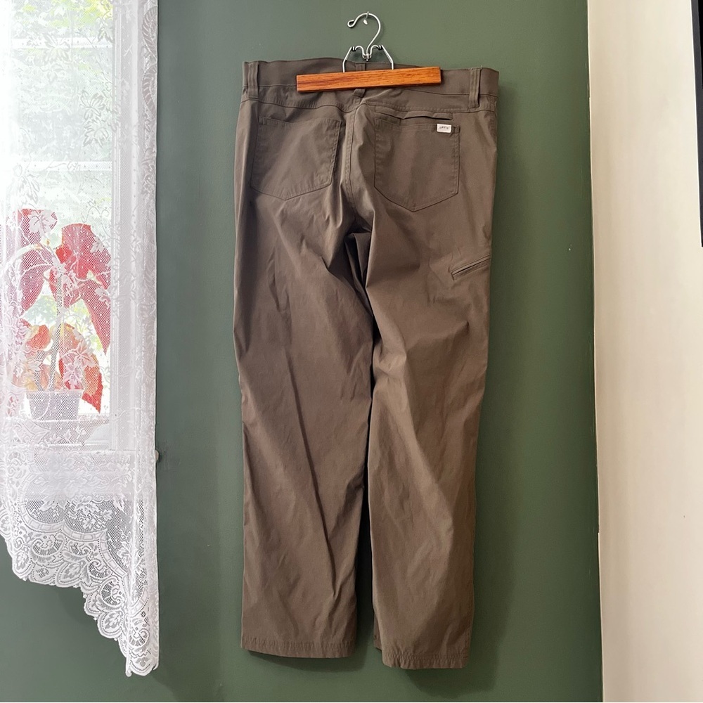 Orvis Men’s Performance Stretch Cargo Pants 34x30 - Olive Green - Picture 3 of 10